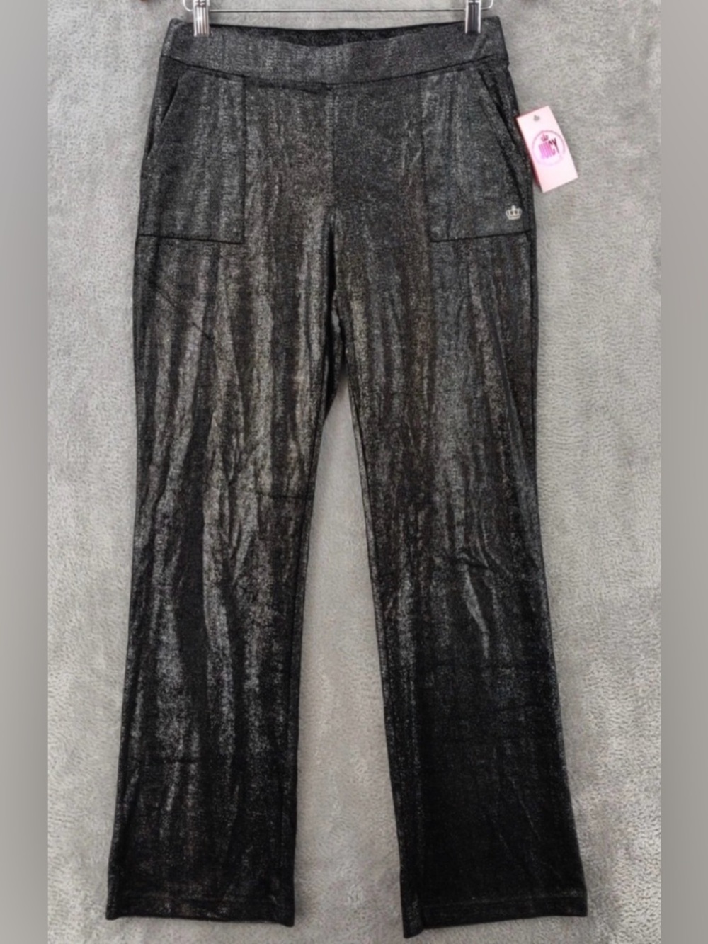 🩷. Juicy Couture Black Metallic Lounge Pants